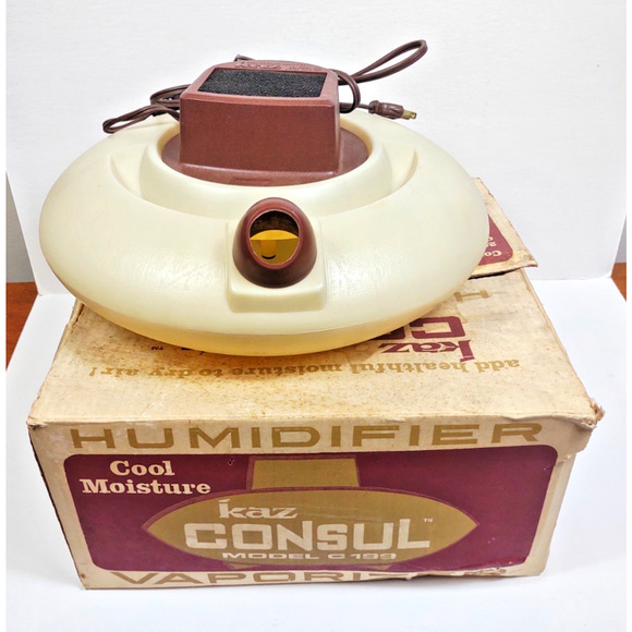 Kaz DynaMist Cool Moisture Mist Humidifier Model 1000 w Box 564B UFO Spaceship - Picture 1 of 10